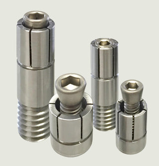 XYZ Xpansion Pin Threaded 1/2" Smooth - with 1/4-20 tapered screw